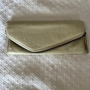 Hobo wallet cream